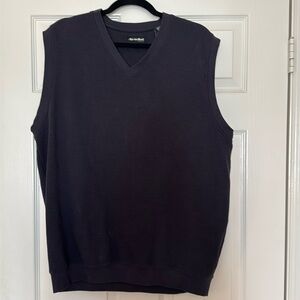 Bolle Golf Men’s Size Large Knit Vest Navy Blue